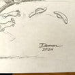 Load image into Gallery viewer, “OUT WITH THE OLD 2023/2024” Original Sketch