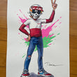 Load image into Gallery viewer, Rabbit Ears Original Painting