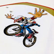 Load image into Gallery viewer, 45 Years Radical Rick Rider Number Plate