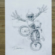 Load image into Gallery viewer, "45 RAD ANNIVERSARY" SKETCH