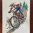Load image into Gallery viewer, Rad Mountain Bike Original Painting