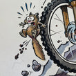 Load image into Gallery viewer, Rad Mountain Bike Original Painting
