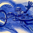 Load image into Gallery viewer, NIGHT RIDER ORIGINAL ART