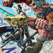 Load image into Gallery viewer, “Radical Rick vs Skuzzer” Painting