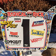 Load image into Gallery viewer, Radical Rick Comic Number plate by Flite