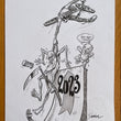 Load image into Gallery viewer, “2023 LOOKING UP” Original Art