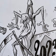 Load image into Gallery viewer, “2023 LOOKING UP” Original Art