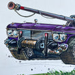Load image into Gallery viewer, "ATTACKILLAC" Original Art