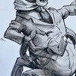Load image into Gallery viewer, "BATTLE OF THE DAPPER CYCLOPS" Original Art