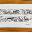 Load image into Gallery viewer, HAND SIGNED SNOWBOARD #2 with 2 ORIGINAL SKETCHES