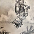 Load image into Gallery viewer, "FLIPPED" Pencil Sketch