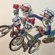 Load image into Gallery viewer, "HOLESHOT" Watercolor