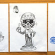 Load image into Gallery viewer, "BOBBLEHEAD DESIGN SKETCHES" original artwork