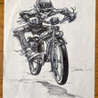 Load image into Gallery viewer, "RICK'S BIG ADVENTURE" Inked Sketch
