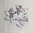 Load image into Gallery viewer, "LET'S RIDE!" ORIGINAL SKETCH