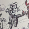 Load image into Gallery viewer, "LET'S RIDE!" ORIGINAL SKETCH