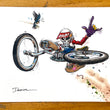 Load image into Gallery viewer, “CLASSIC CROSS-UP” Original Art