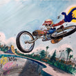 Load image into Gallery viewer, Out of the Park - ORIGINAL ILLUSTRATION. SOLD OUT