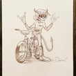 Load image into Gallery viewer, "RADICAL RICK DEVIL CONSCIENCE" ORIGINAL SKETCH