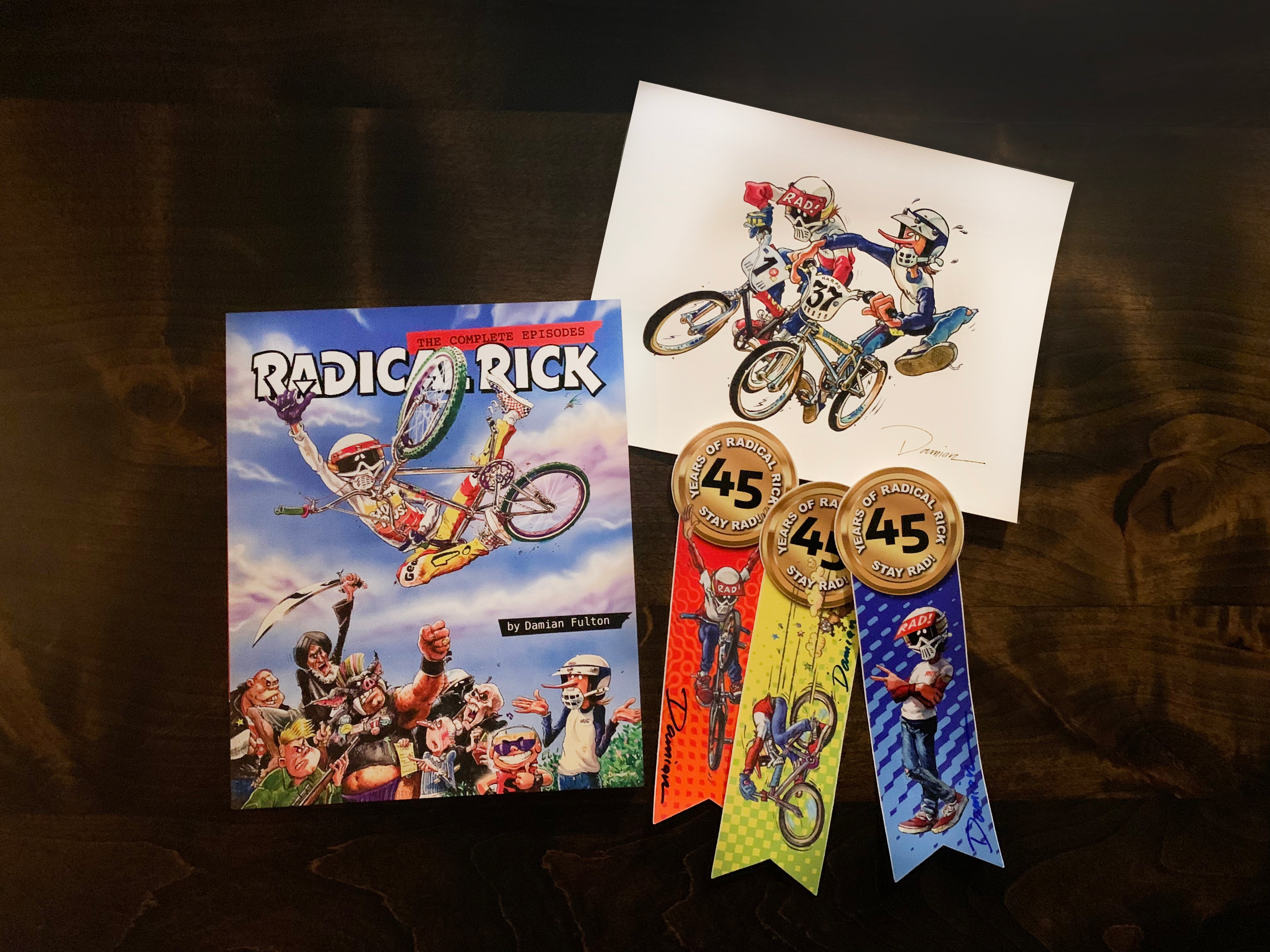 Signed Radical Rick Softcover Book Combo Package – RADICAL RICK