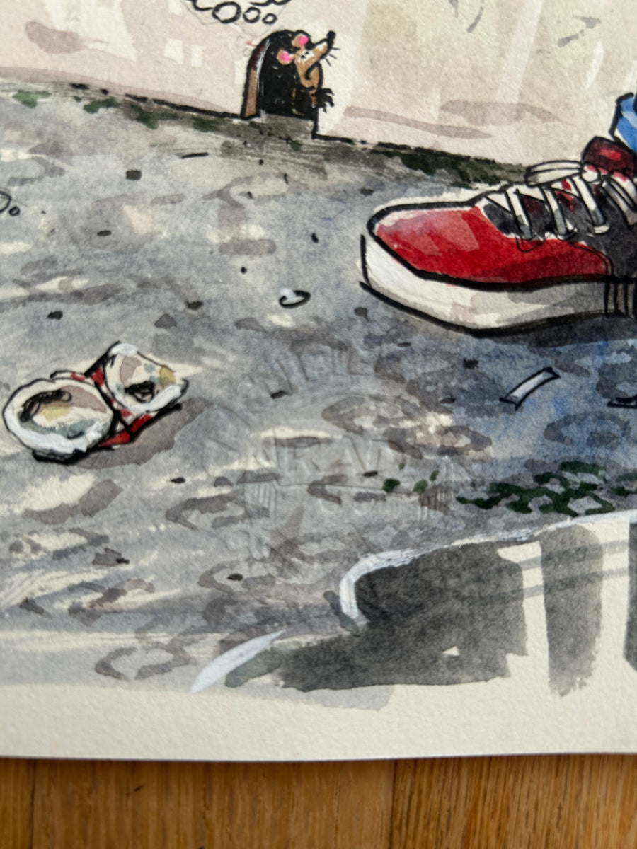 “HIS RAD CHILLNESS” ORIGINAL PAINTING