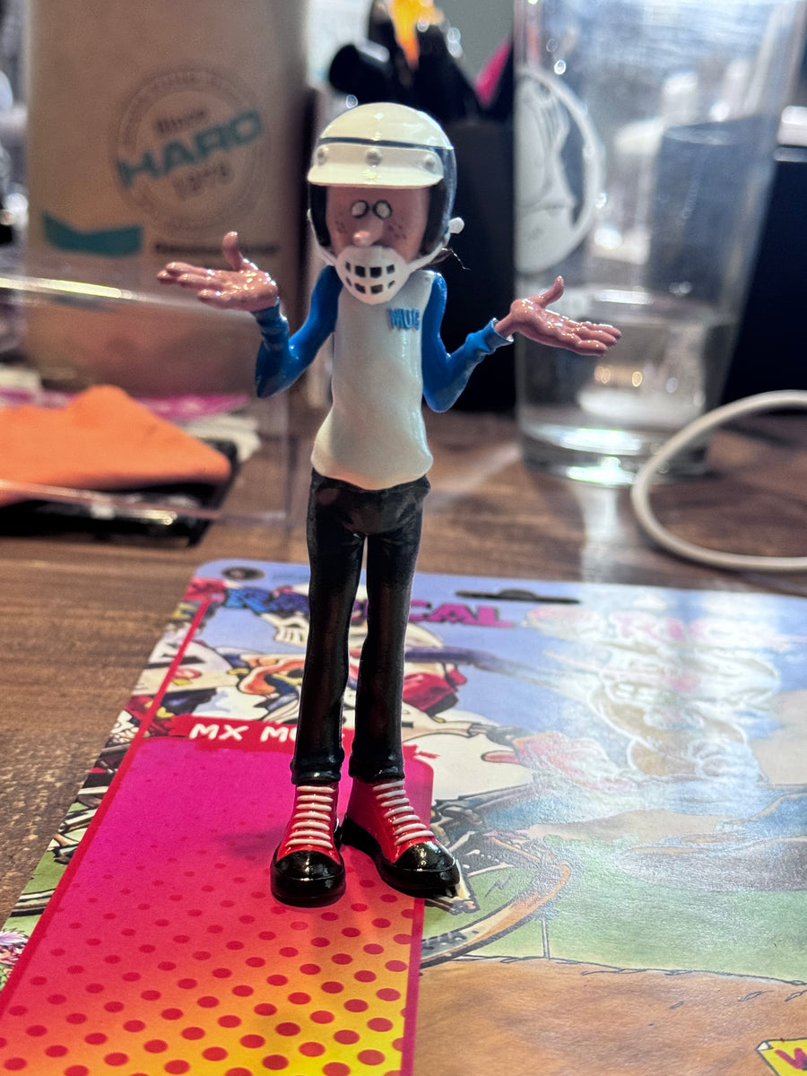 Radical Rick 45th Anniversary 3D Resin Limited Edition Figure V3 (MX MUG)