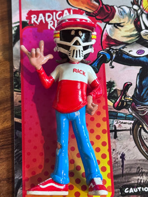 Radical Rick 45th Anniversary Hand-Cast Resin Limited Edition Figure V1