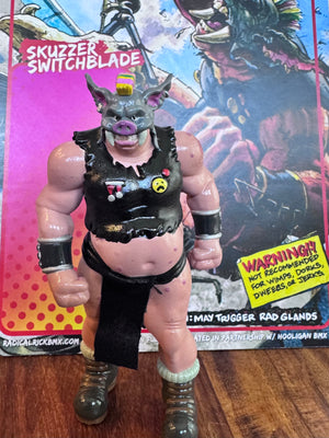 Radical Rick 45th Anniversary 3D Resin Limited Edition Figure V2 (SKUZZER SWITCHBLADE)