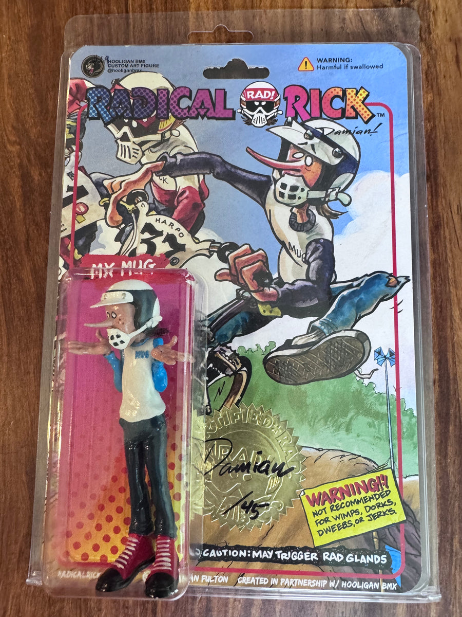 Radical Rick 45th Anniversary 3D Resin Limited Edition Figure V3 (MX MUG)