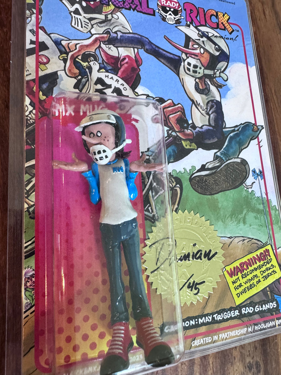 Radical Rick 45th Anniversary 3D Resin Limited Edition Figure V3 (MX MUG)