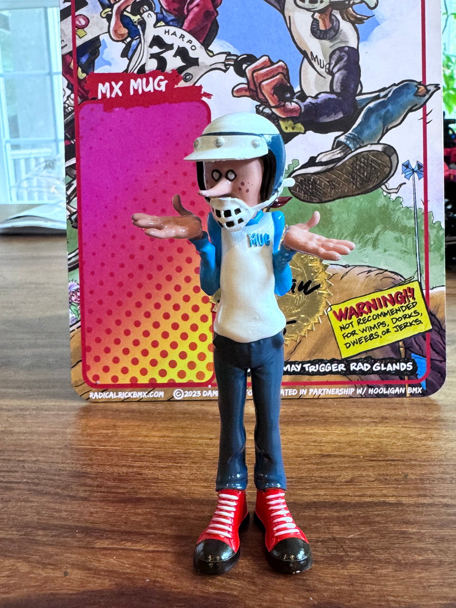 Radical Rick 45th Anniversary 3D Resin Limited Edition Figure V3 (MX MUG)
