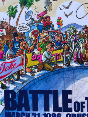 Eddie Fiola vs. Radical Rick Limited Edition Signed Prints