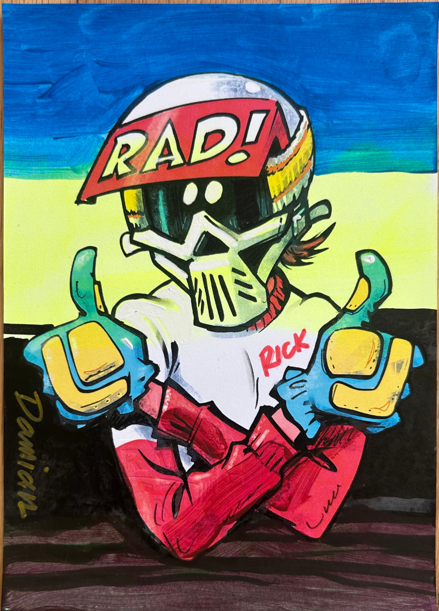 "MINI PORTRAIT" ORIGINAL PAINTING