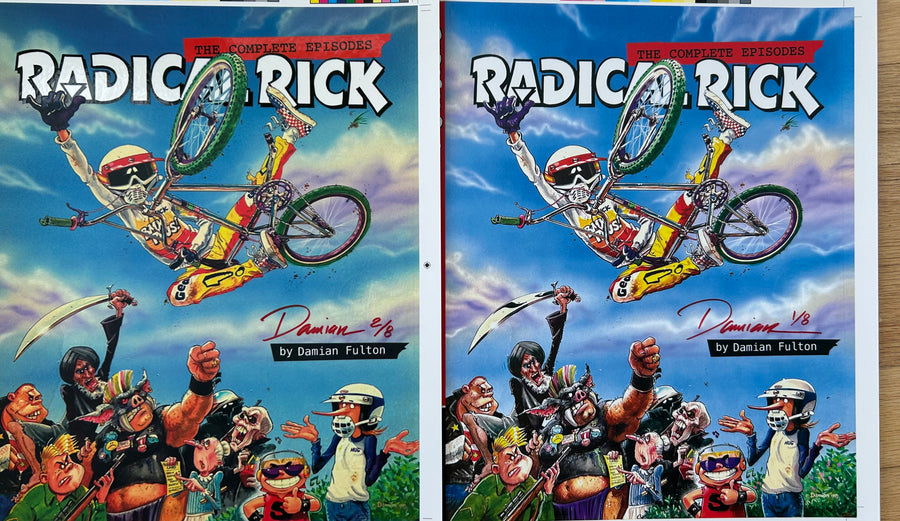 "RADICAL RICK COVER" Press Proof