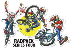 RADPACK SERIES FOUR Sticker Set