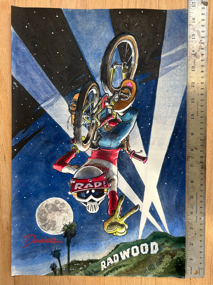 "RADWOOD" ORIGINAL PAINTING