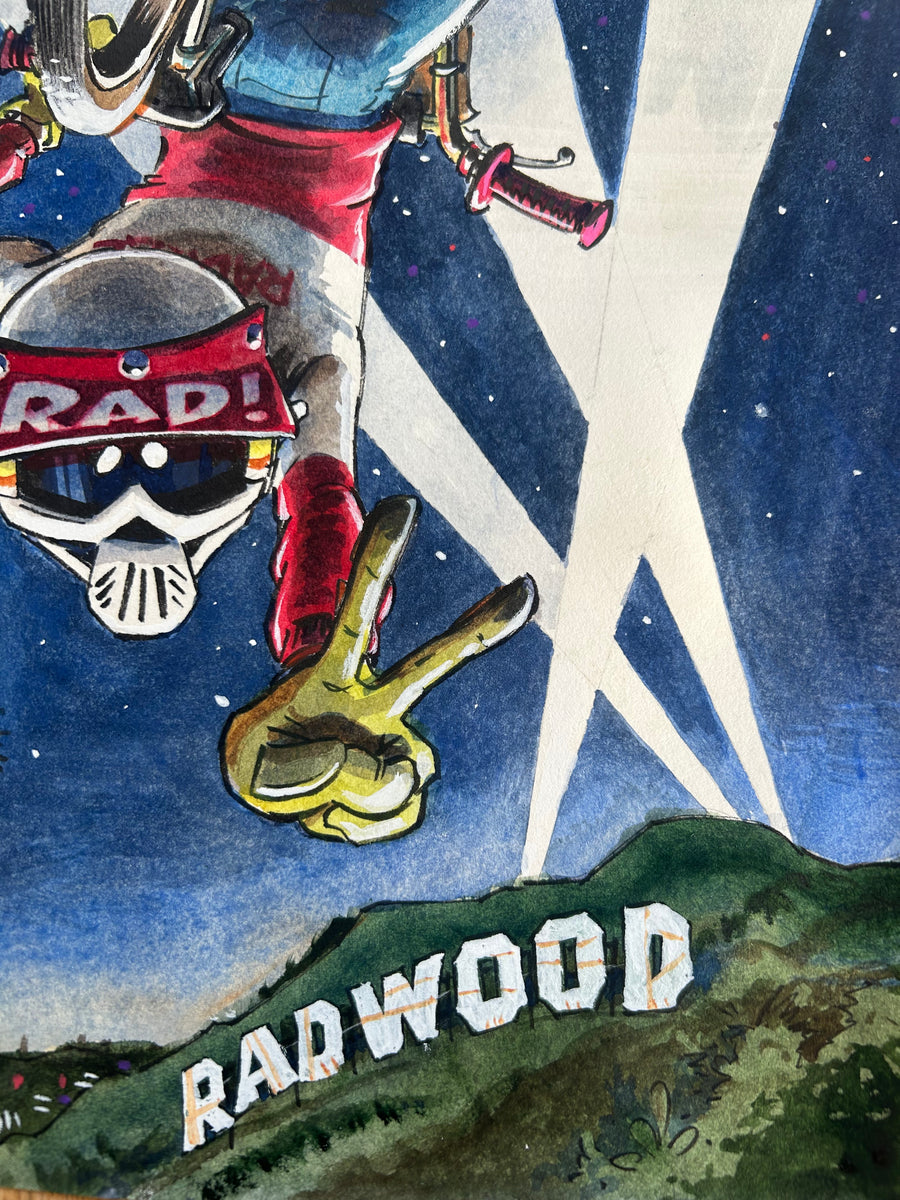 "RADWOOD" ORIGINAL PAINTING