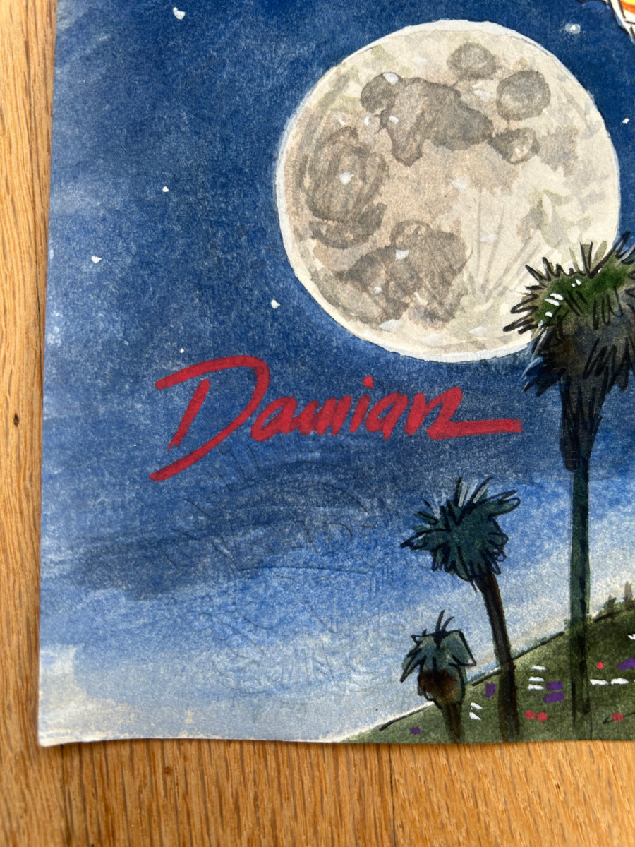 "RADWOOD" ORIGINAL PAINTING