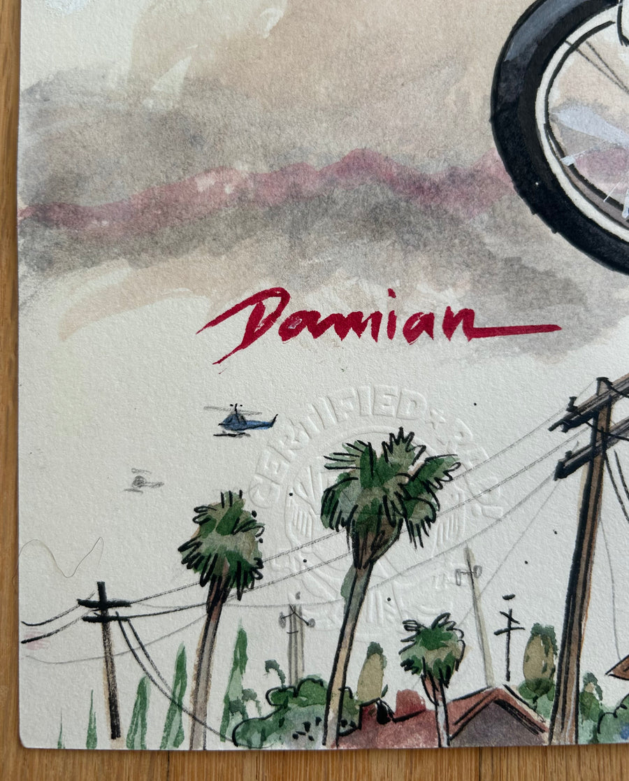 "STAY RAD" ORIGINAL PAINTING