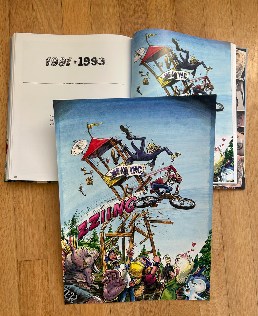 "TOWERING RADNESS” ORIGINAL PAINTING