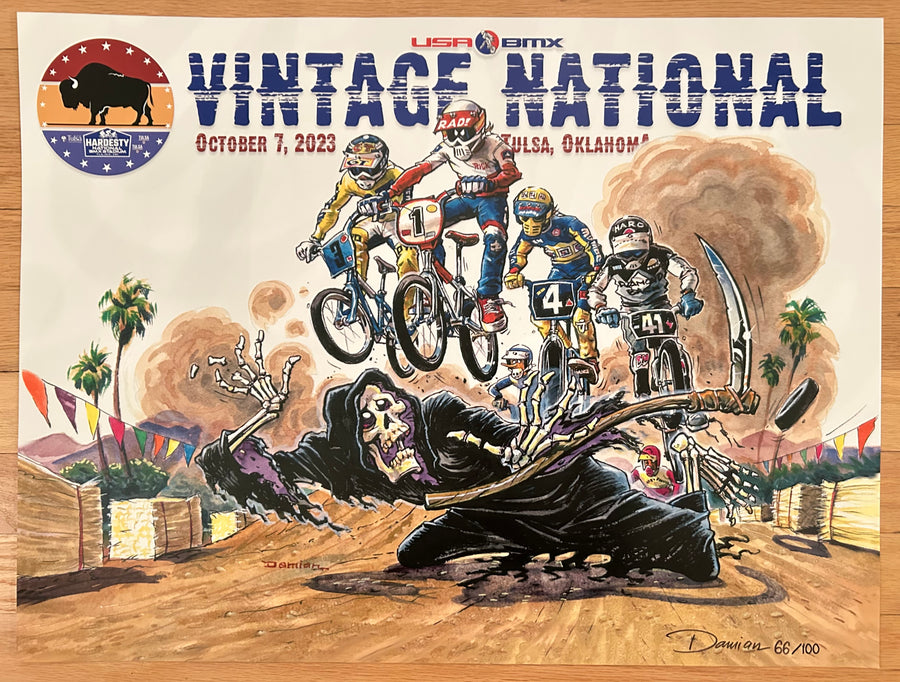 “VINTAGE NATIONAL” Limited Edition Poster