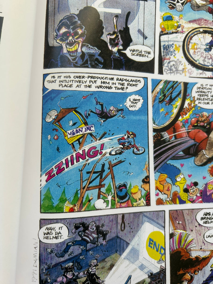 "TOWERING RADNESS” ORIGINAL PAINTING