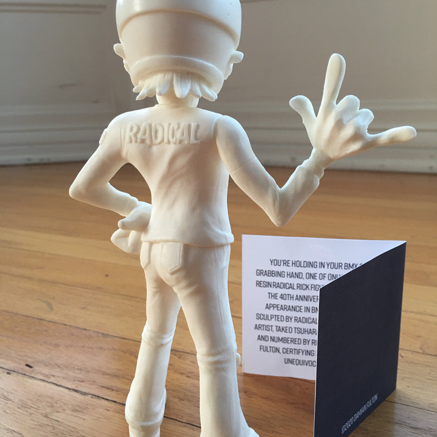 Radical Rick 40th Anniversary Hand-Cast Resin Limited Edition Figure