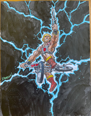 "RADSTER OF THE UNIVERSE" Original Art